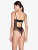 SPELL ON YOU Body in pizzo color onice