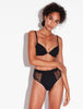 Midnight Botanica Black High Waisted Briefs