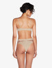 Midnight Botanica Slip a Vita Alta in Beige