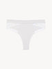 Midnight Botanica Slip a Vita Alta in Bianco