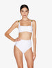 When Summer Comes Bralette Bikini Top in White