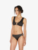 Summer Winds Bikini briefs in Dark Green and Black