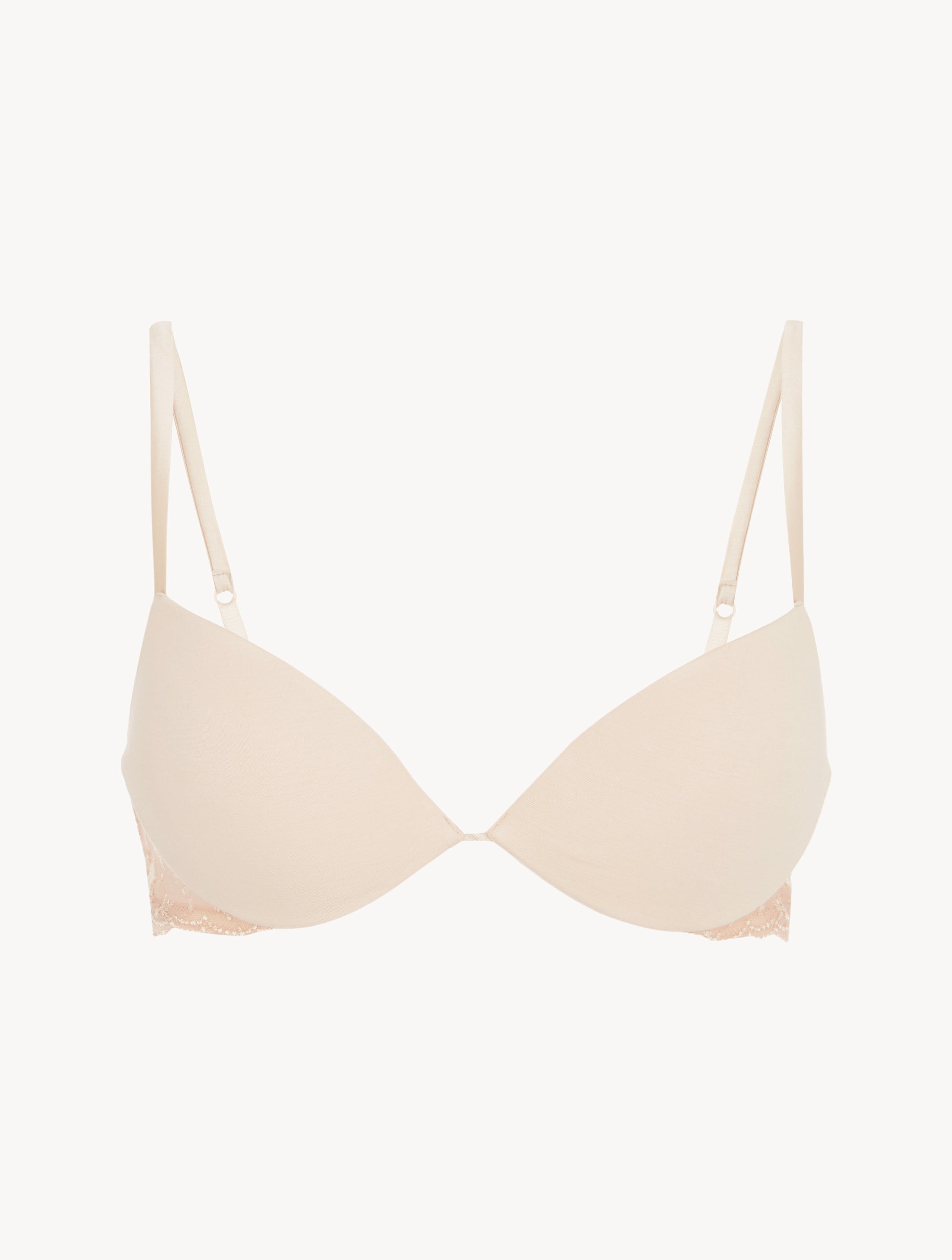 Midnight Botanica Beige Push Up Bra