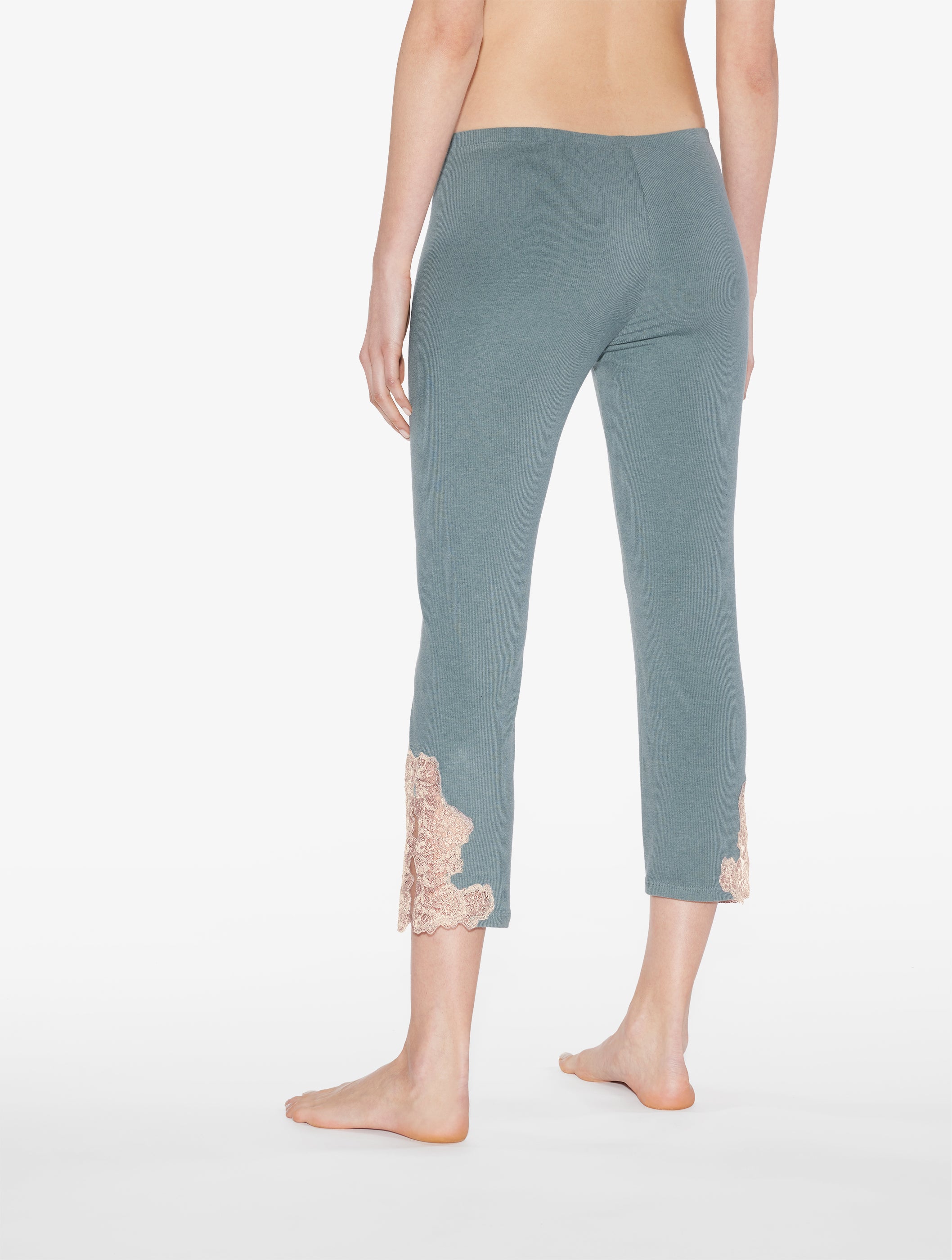 Angel Kiss Cashmere Trousers in Blue