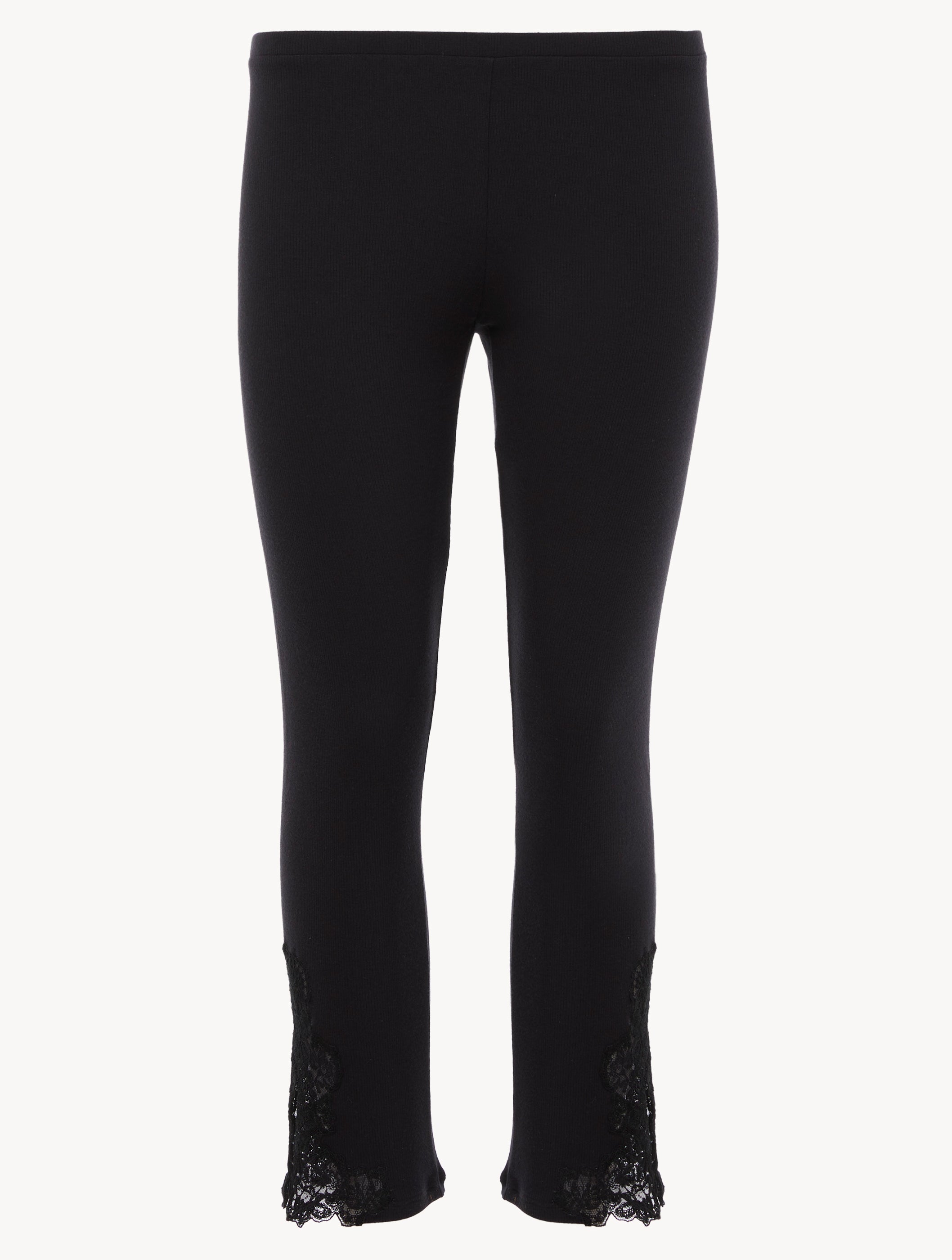 Angel Kiss Cashmere Trousers in Black
