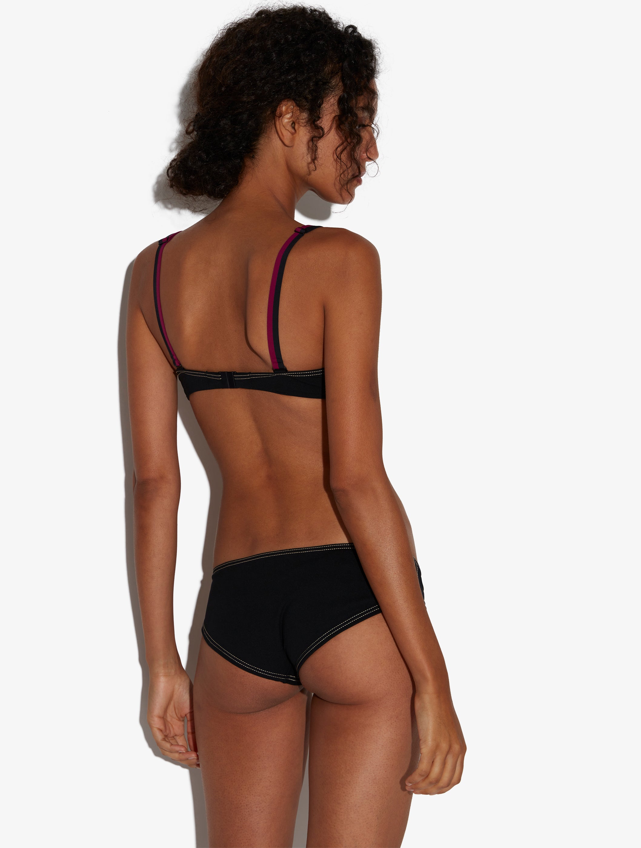When Summer Comes Bikini Brief in Black