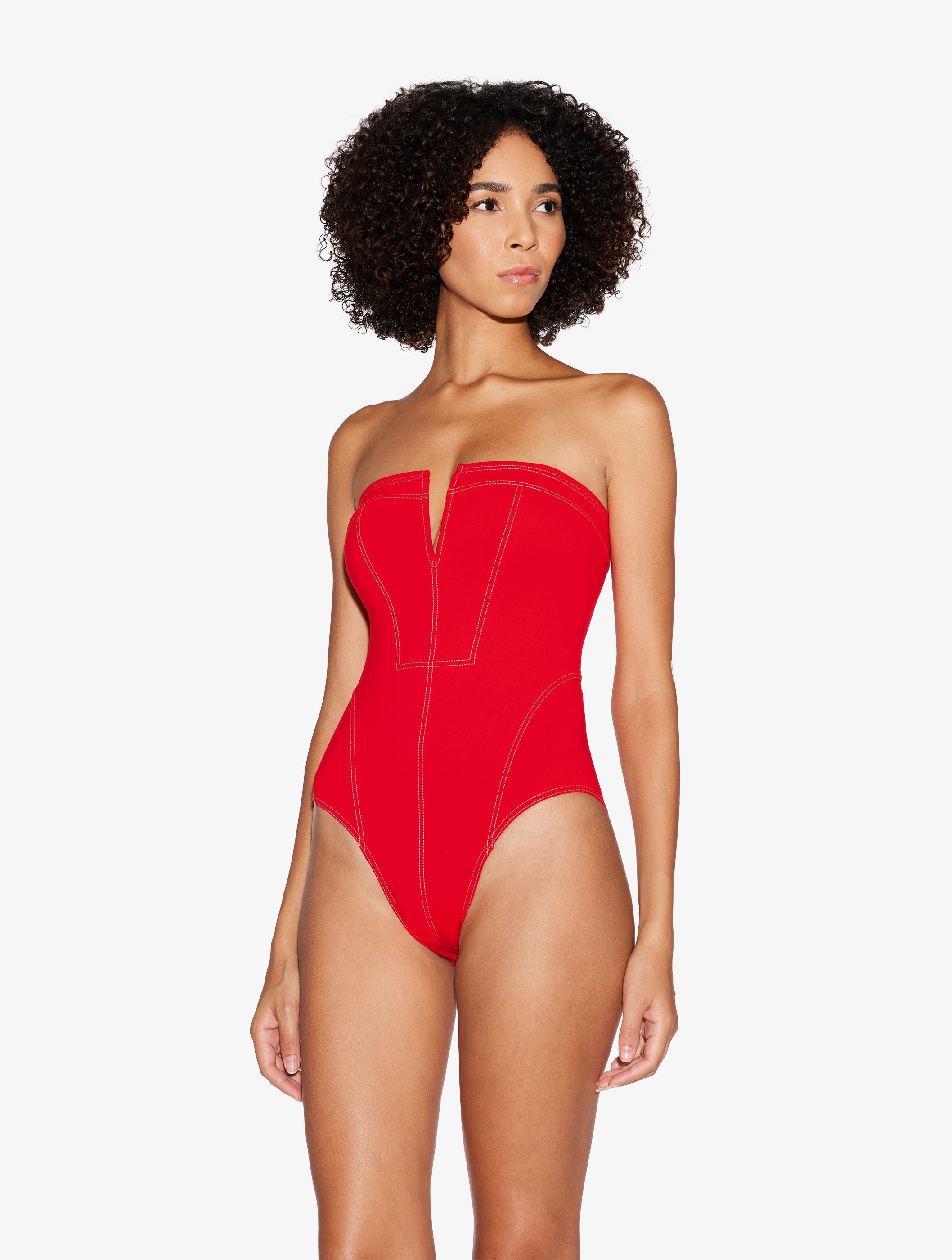 When Summer Comes Swimsuit in Red