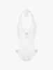 When Summer Comes Cut-out Swimsuit in White