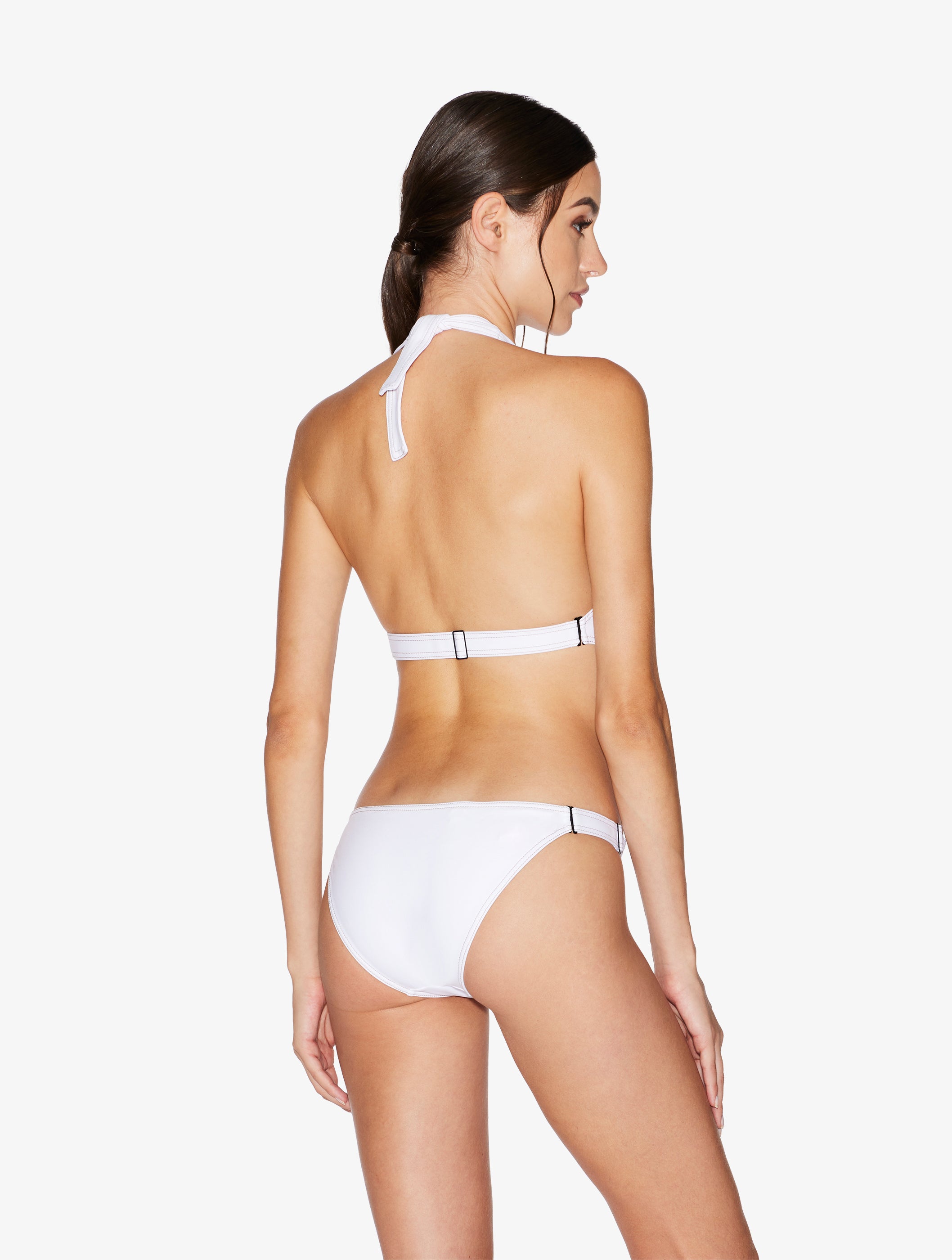 When Summer Comes Cut-out Swimsuit in White