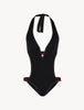 When Summer Comes Cut-out Swimsuit in Black