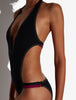 When Summer Comes Cut-out Swimsuit in Black
