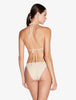 Luci di Capri Triangle Bikini Top in Champagne