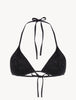 Luci di Capri Triangle Bikini Top in Black