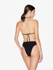 Luci di Capri High-Waisted Bikini Brief in Black