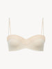 Luci di Capri Champagner Bandeau-Bikini-Oberteil