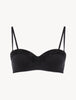 Luci di Capri Bandeau Bikini Top in Black