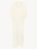 Luci di Capri Kaftan in Champagne mit Perlenbesatz