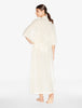Luci di Capri Kaftan in Champagne mit Perlenbesatz