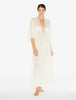 Luci di Capri Kaftan in Champagne mit Perlenbesatz