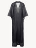 Luci di Capri Kaftan in Schwarz mit Perlenstickerei