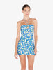 Amalfi Twist Blue Printed Short Dress