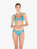 Amalfi Twist Reggiseno Bikini Stampato Blu