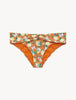 Amalfi Twist Orange Printed Bikini Brief