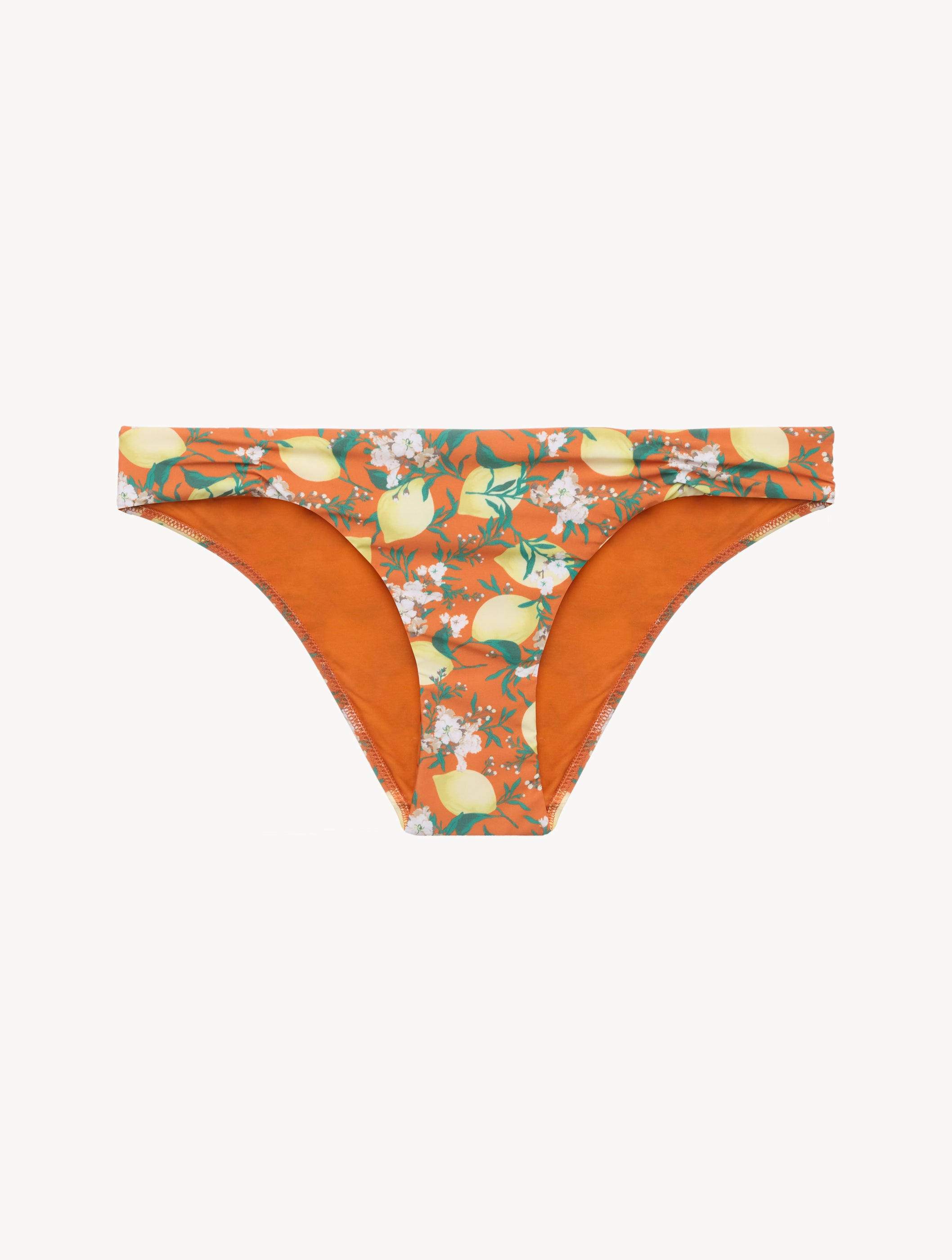 Amalfi Twist Orange Printed Bikini Brief