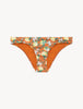 Amalfi Twist Orange Printed Bikini Brief