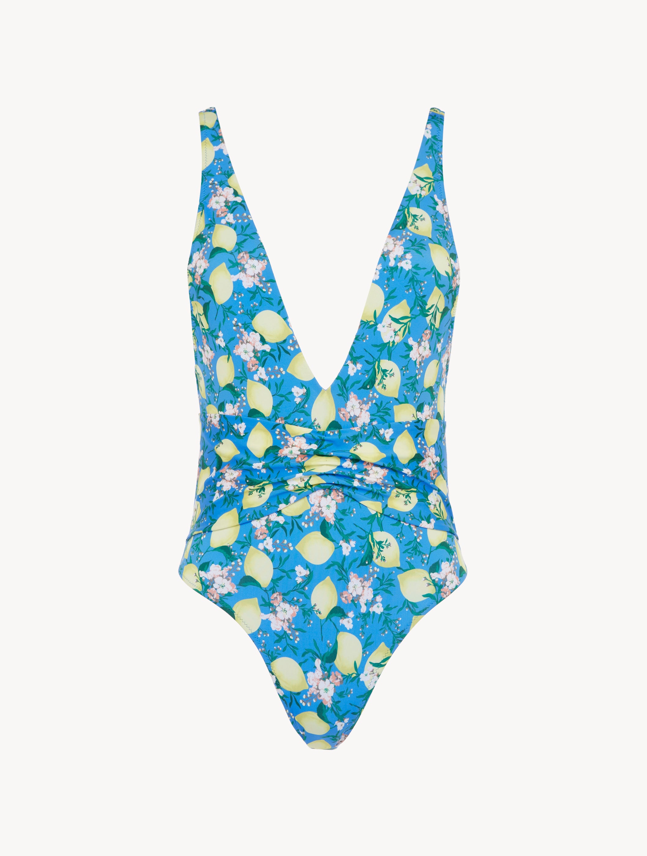 Amalfi Twist Blue Printed Swimsuit