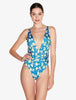 Amalfi Twist Blue Printed Swimsuit