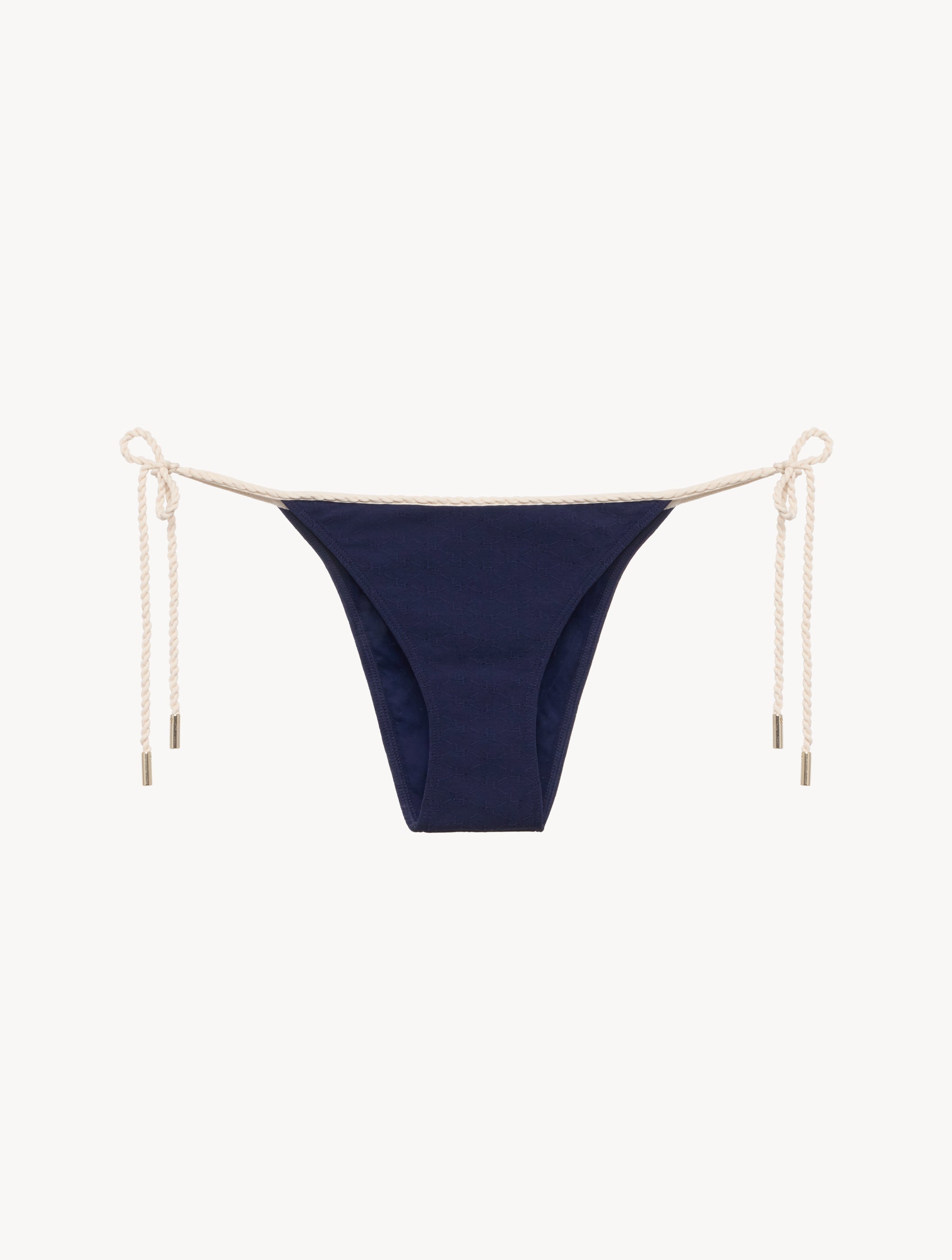 LP SIGNATURE Monogram Bikini Brief in Navy