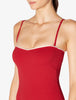 Traje de baño con aros LP SIGNATURE Monogram en rojo